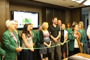 Chatterkick ribbon cutting 2