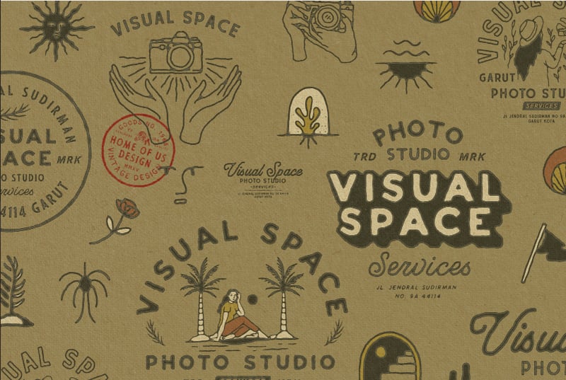 HOUS - Visual Space - Dribbble Custom Hand-drawn Example